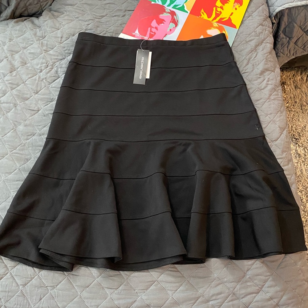 NWT Spense black skirt